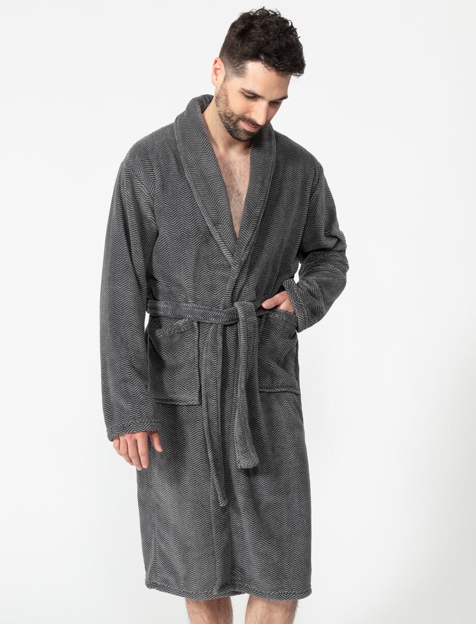 Robe de chambre en peluche