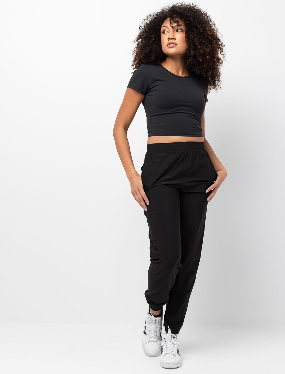 Sports Pants with Zip Pockets
