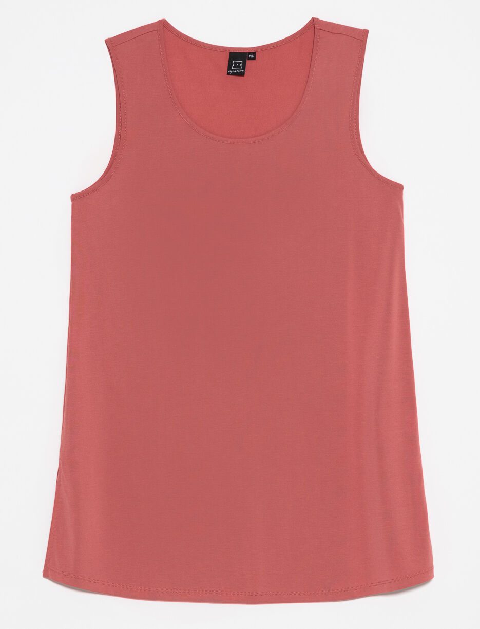 Camisole longue unie