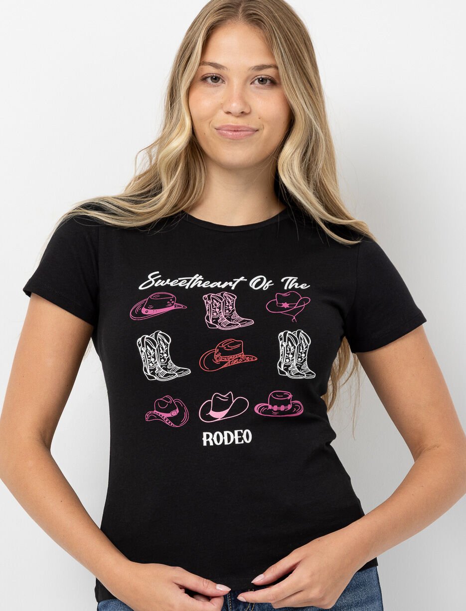 T-shirt imprimé à col rond