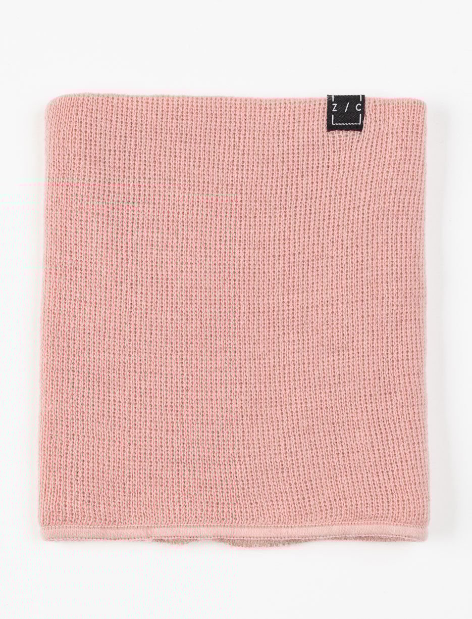 Cache-cou en tricot uni