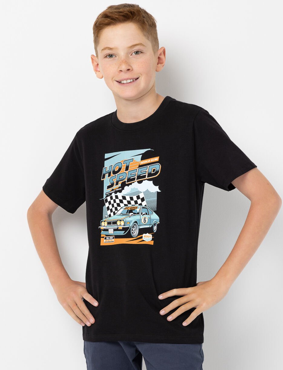 T-shirt imprimé à col rond