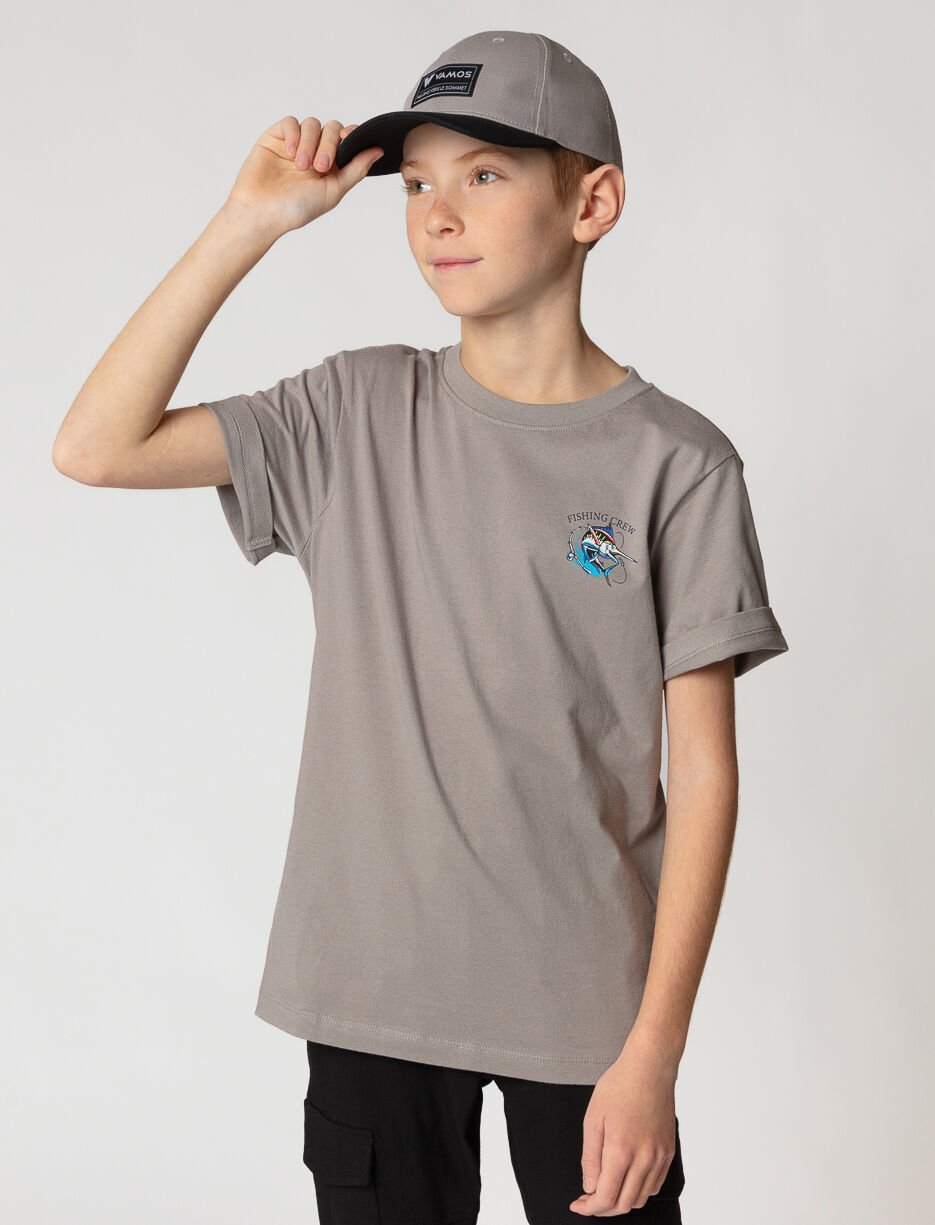 T-shirt imprimé à manches courtes