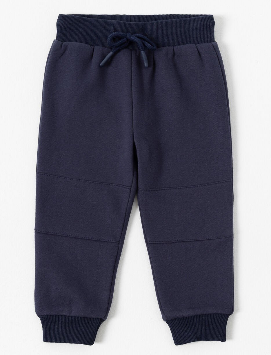 Fleece Pants with Elastic Waistband - Baby Boy