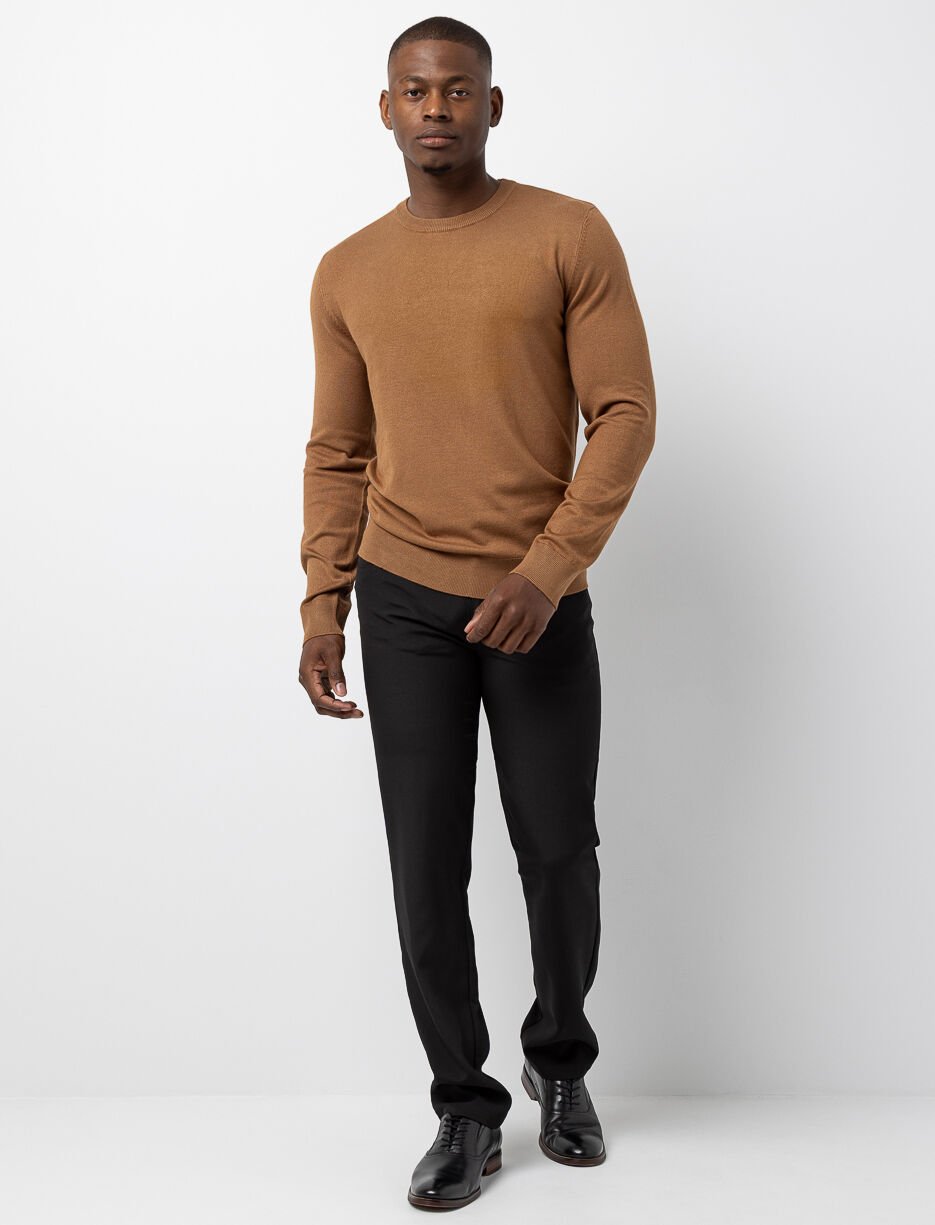 Straight-leg Stretch Dress Pants