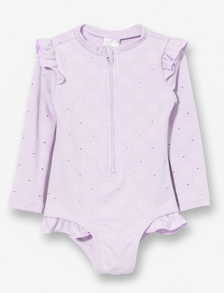 Maillot dermoprotecteur 1 pi&egrave;ce &agrave; volants