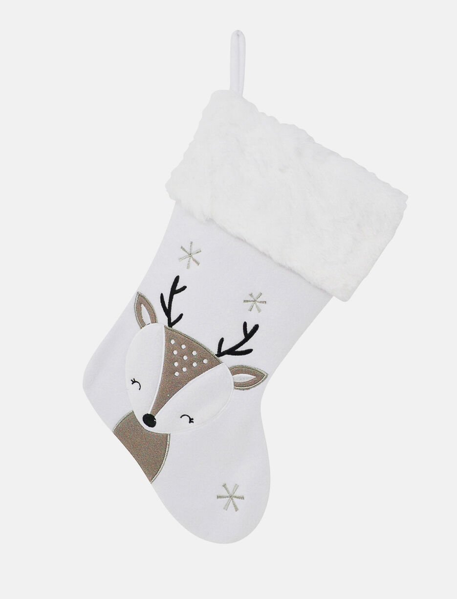 Bas de Noël avec renne