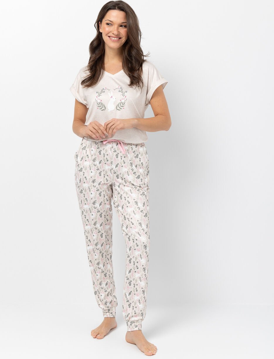 Pantalon de pyjama imprim&eacute;