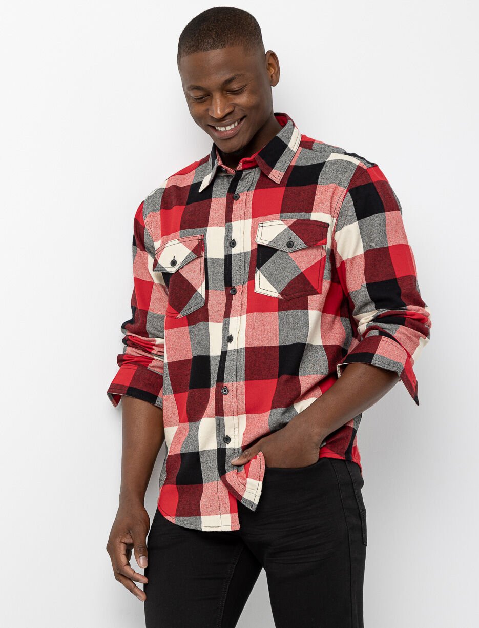 Chemise en flanelle à carreaux