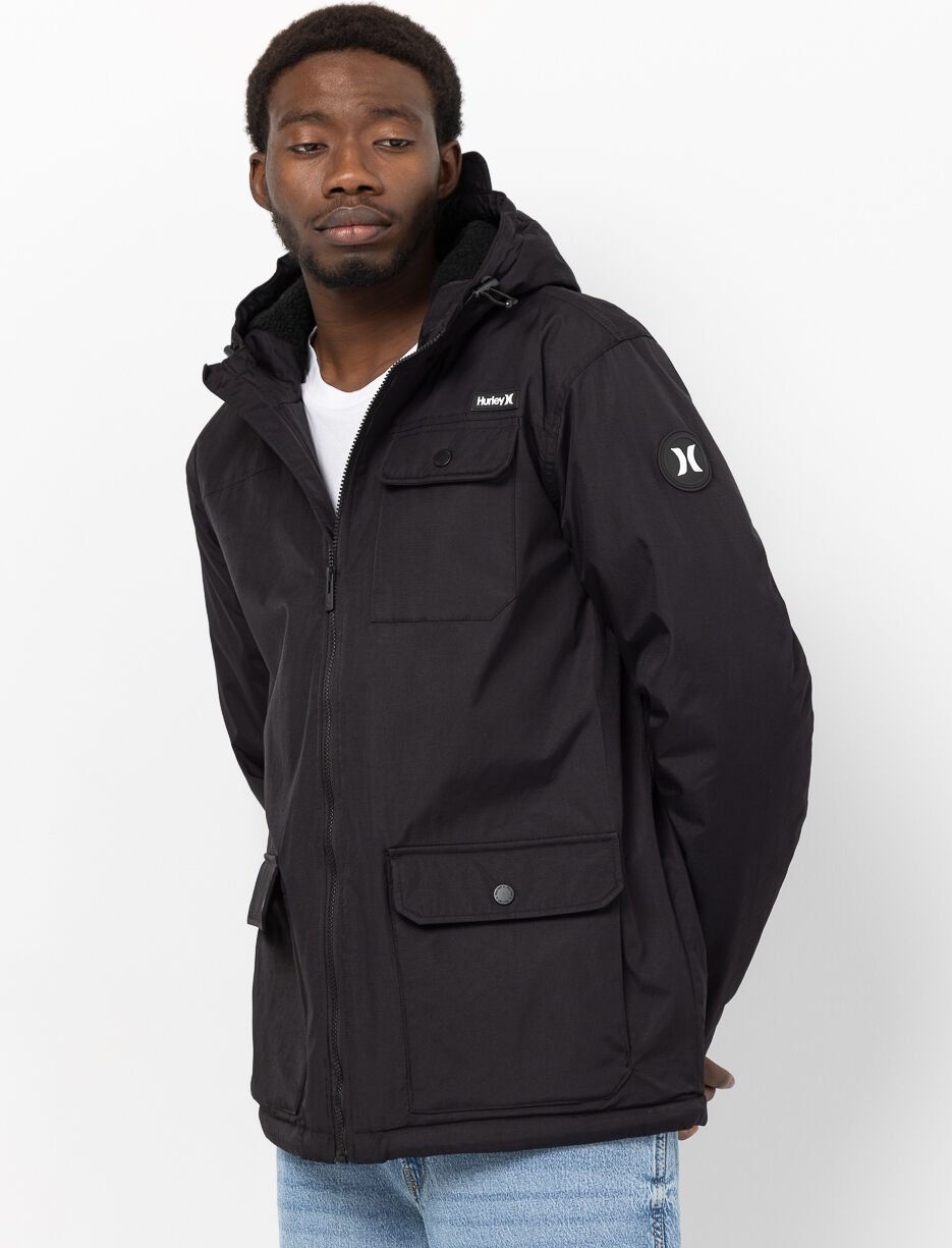 Hooded Jacket with Pockets