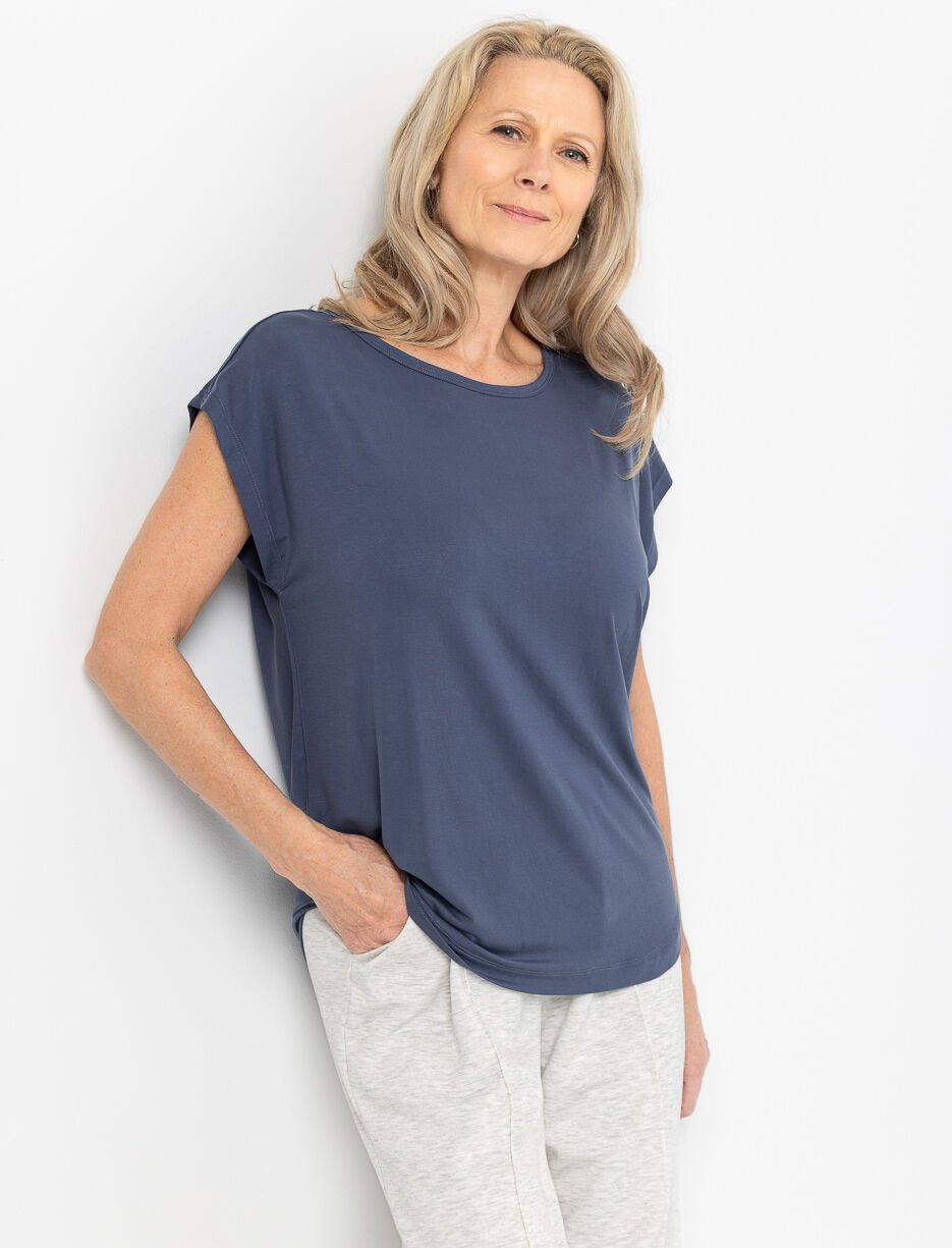 Dolman-sleeve T-shirt
