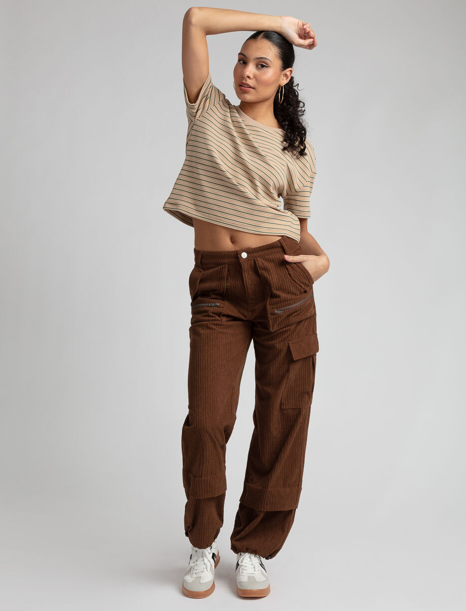 Corduroy Cargo Pants