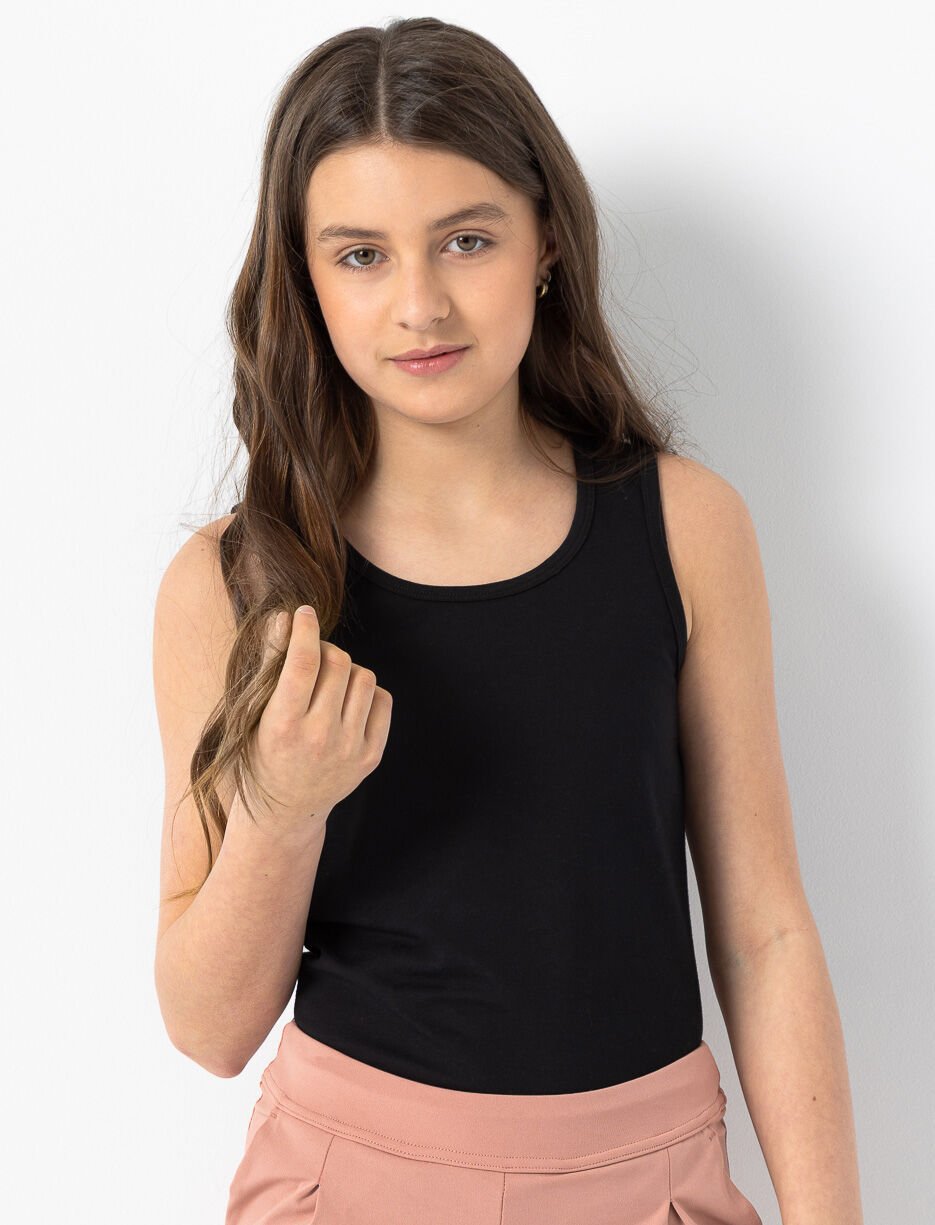 Solid Organic Cotton Tank Top