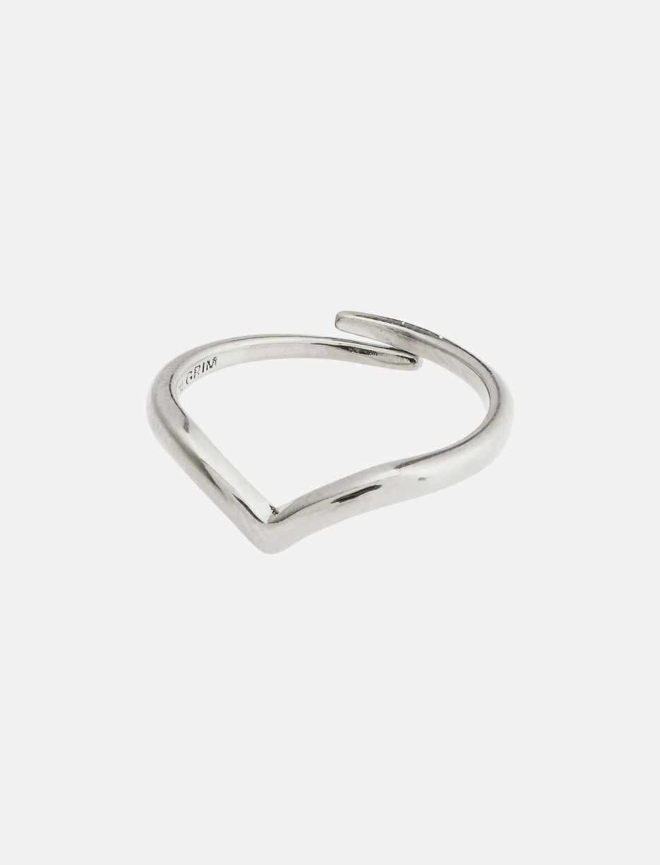 Bague recyclée en V