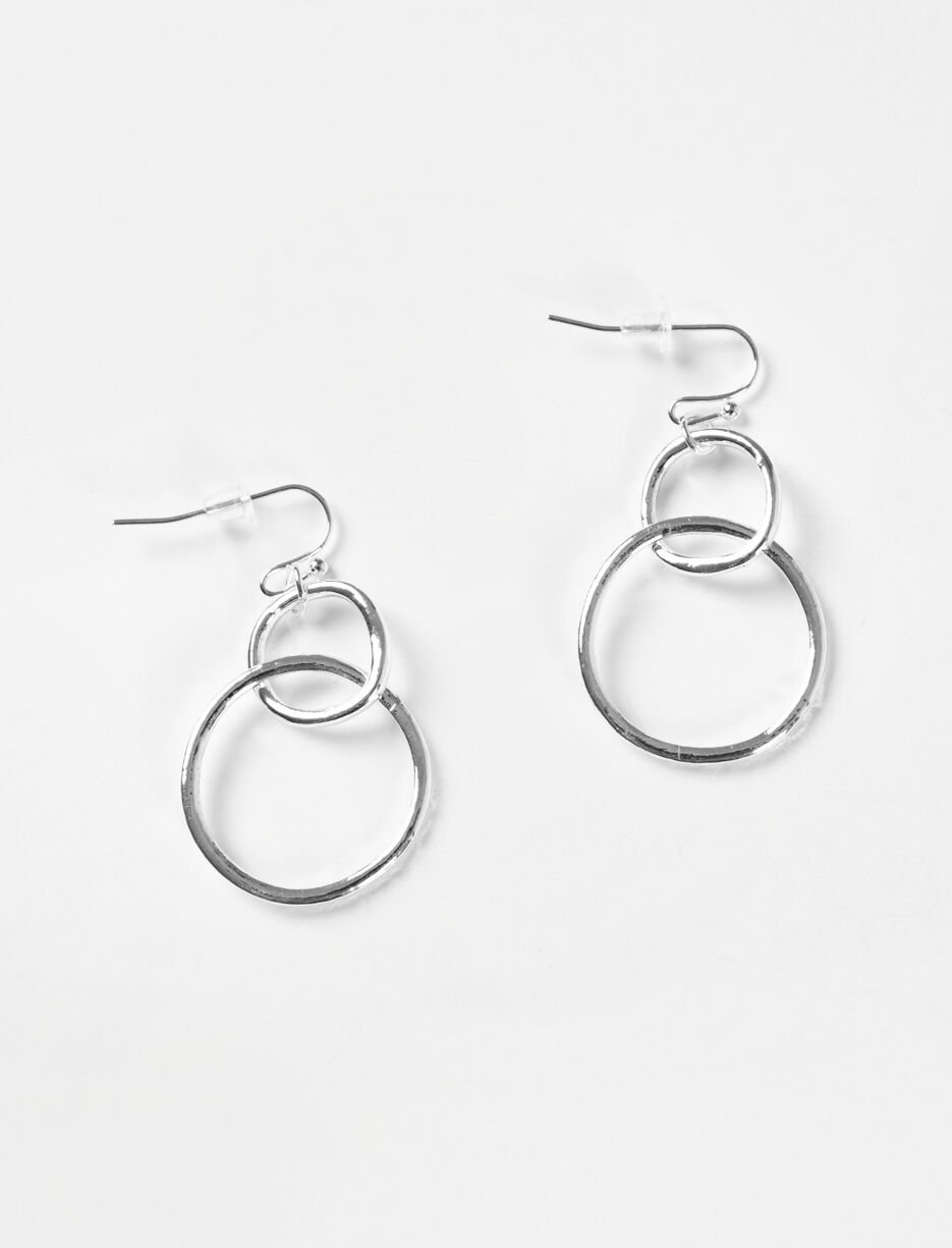 Boucles d'oreilles &agrave; pendentifs anneaux