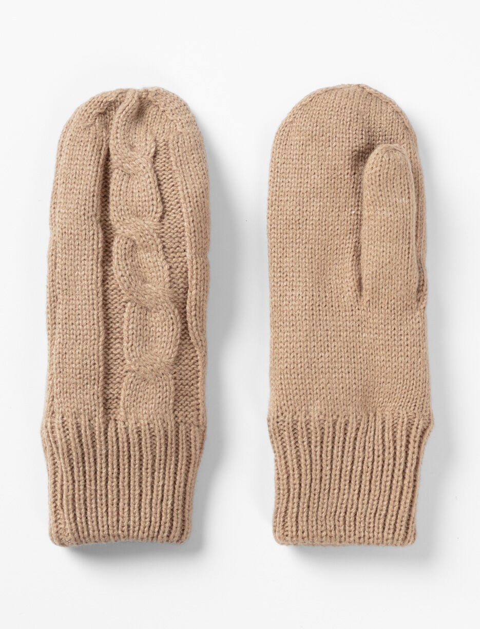 Solid Knit Mittens