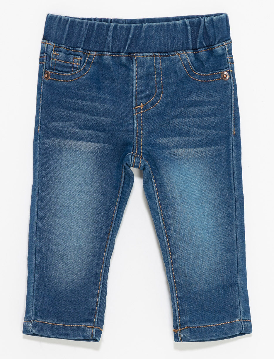 Denim skinny à enfiler