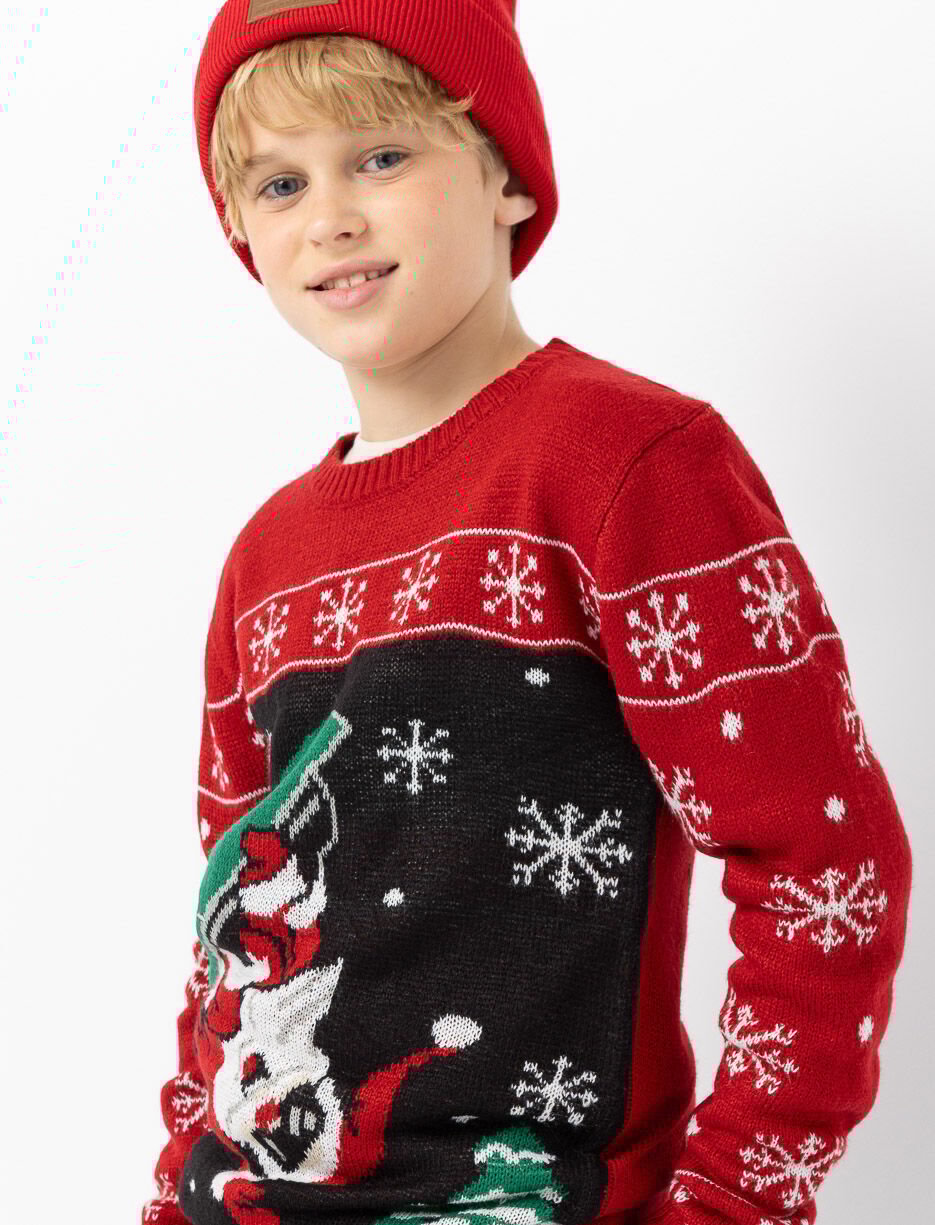 Chandail de Noël en tricot