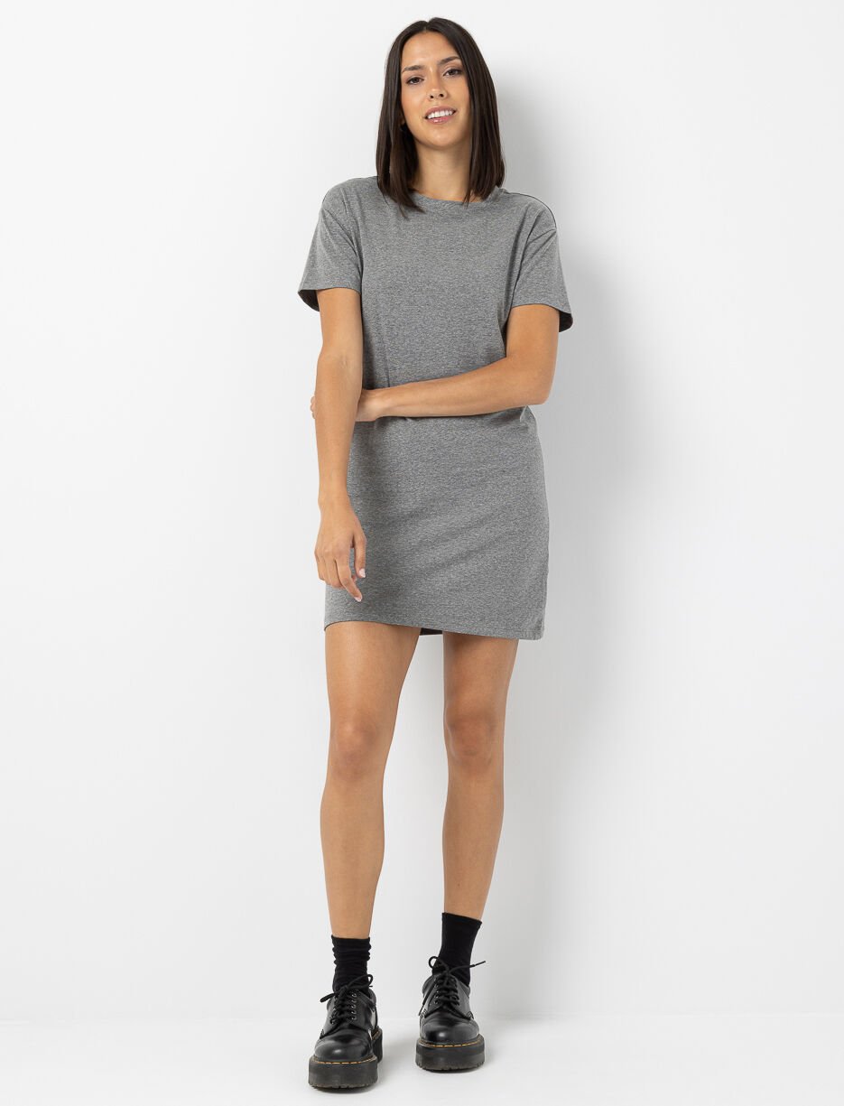 Solid T-shirt Dress