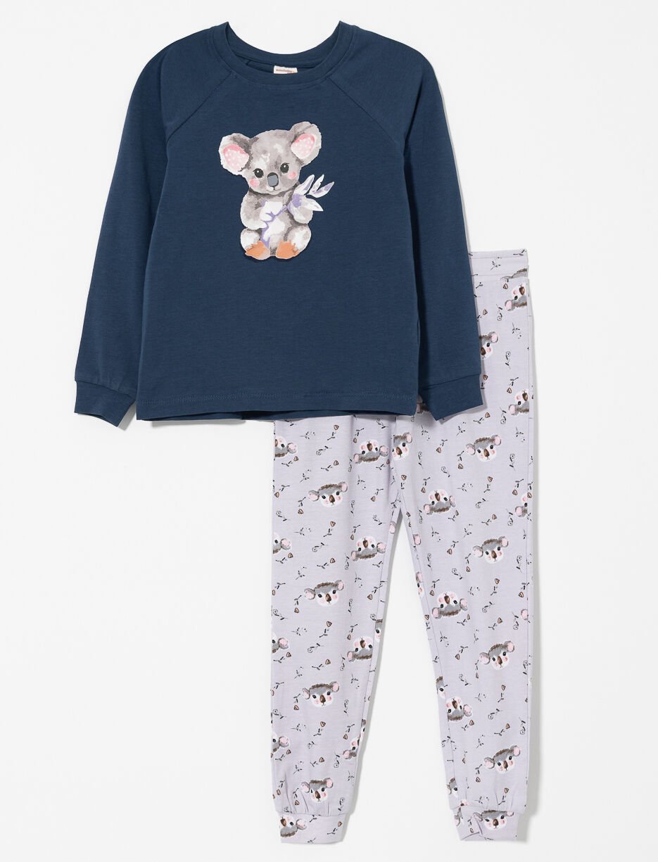 Pyjama 2 pièces imprimé - petite fille