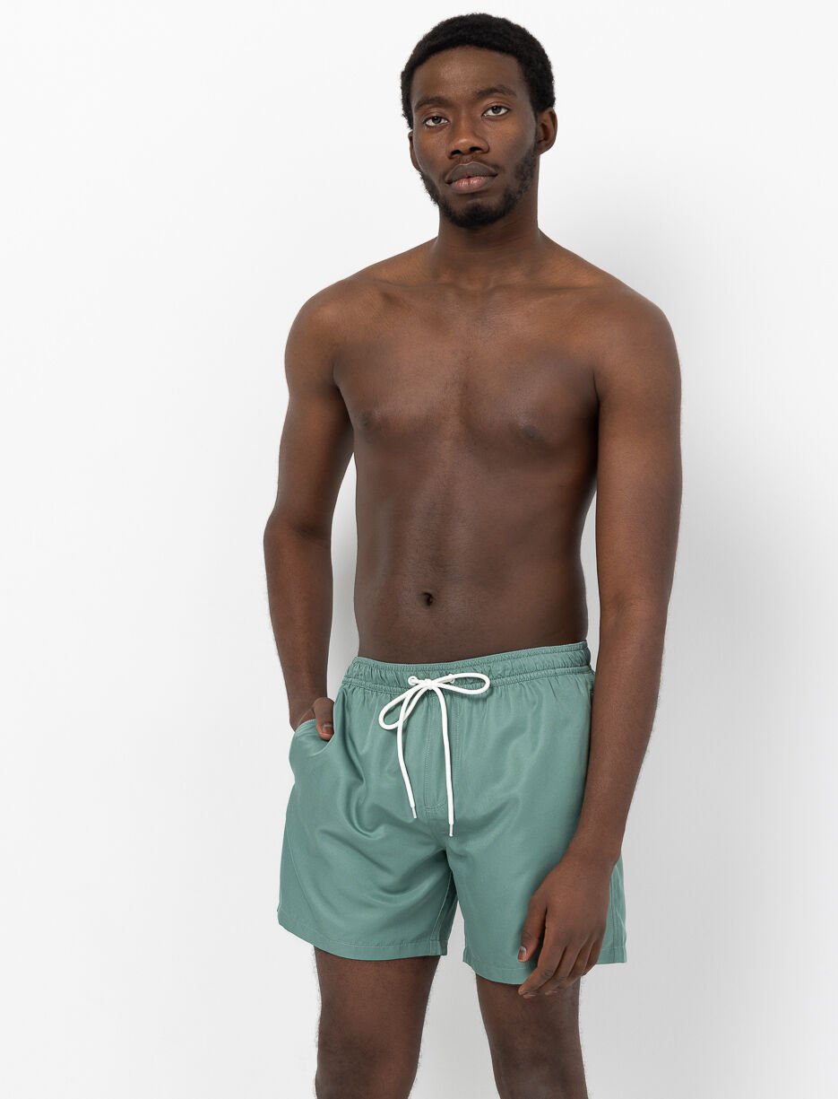 Short maillot &agrave; taille &eacute;lastique