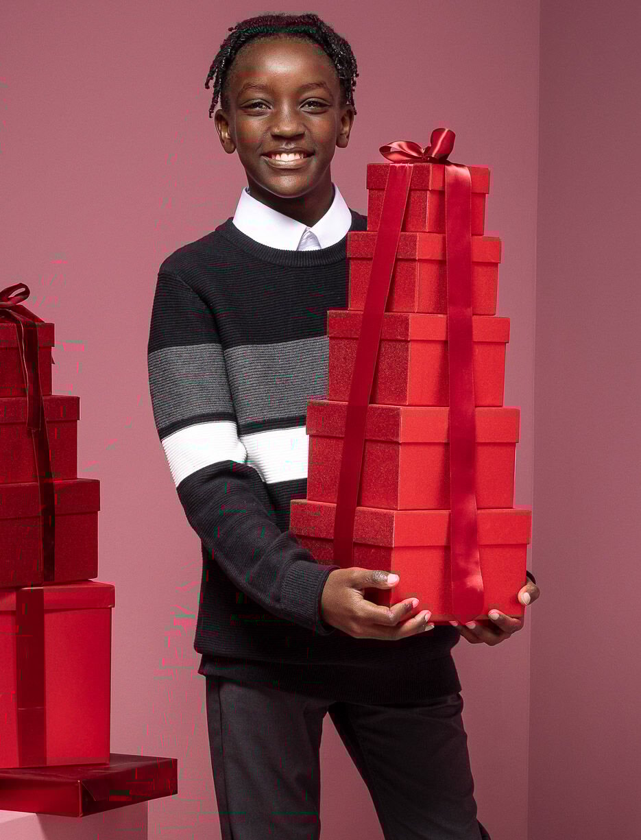 Striped Knit Sweater