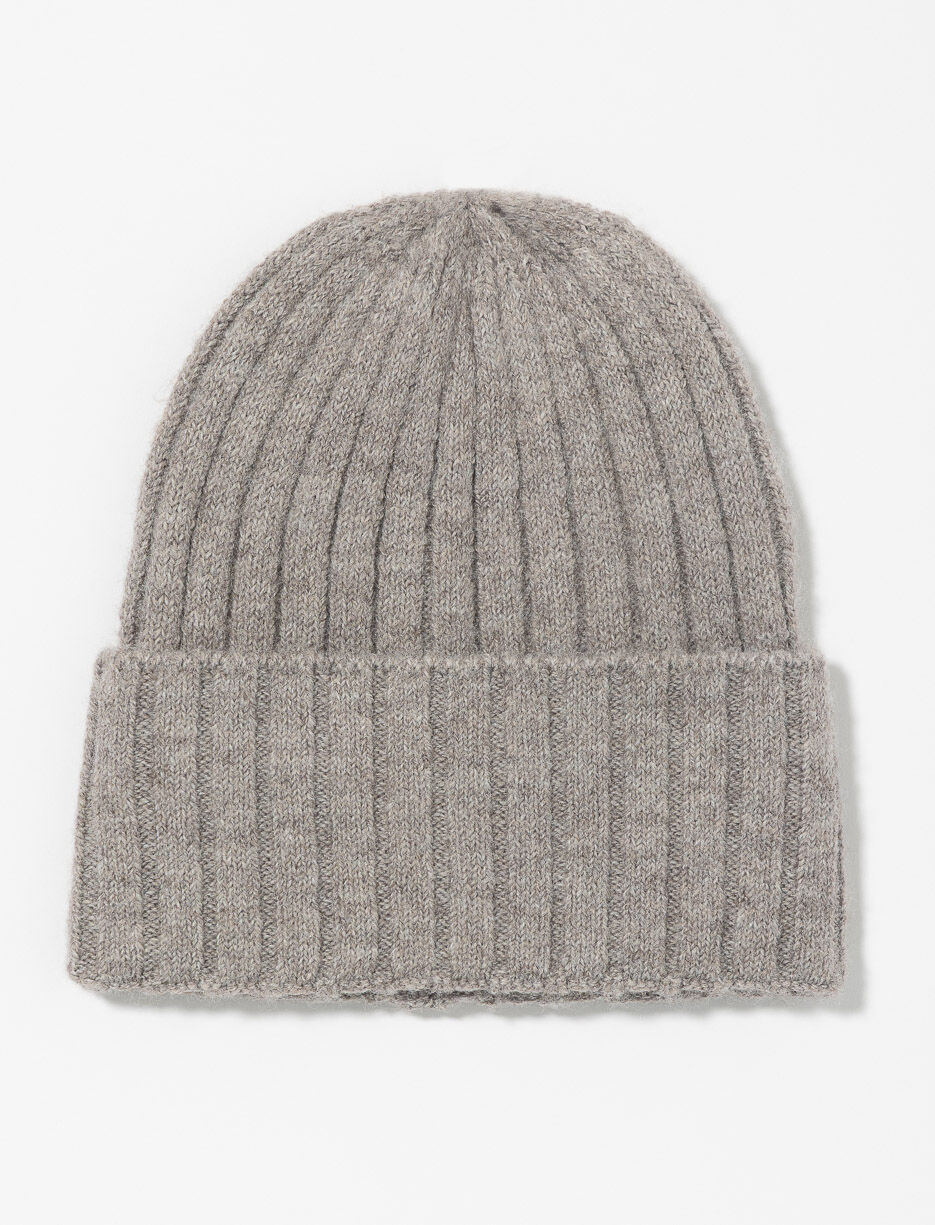 Tuque en tricot côtelé