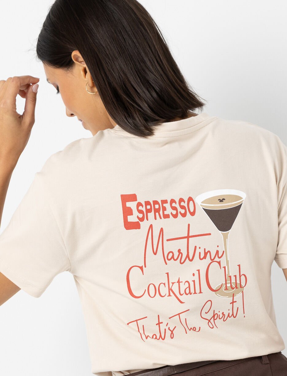 T-shirt imprimé à col rond