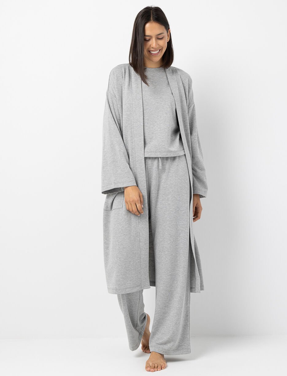 Robe de chambre unie