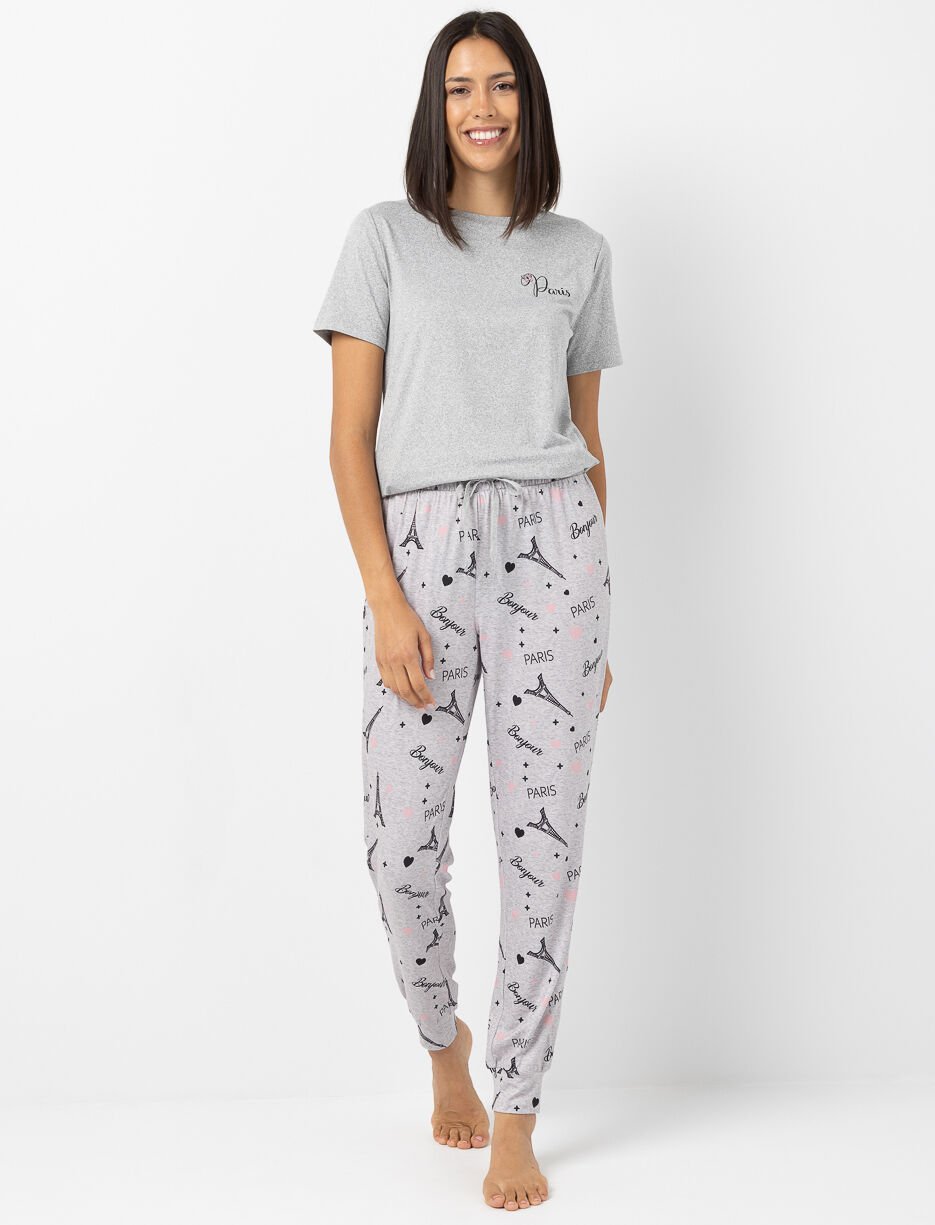 Pantalon de pyjama imprimé 