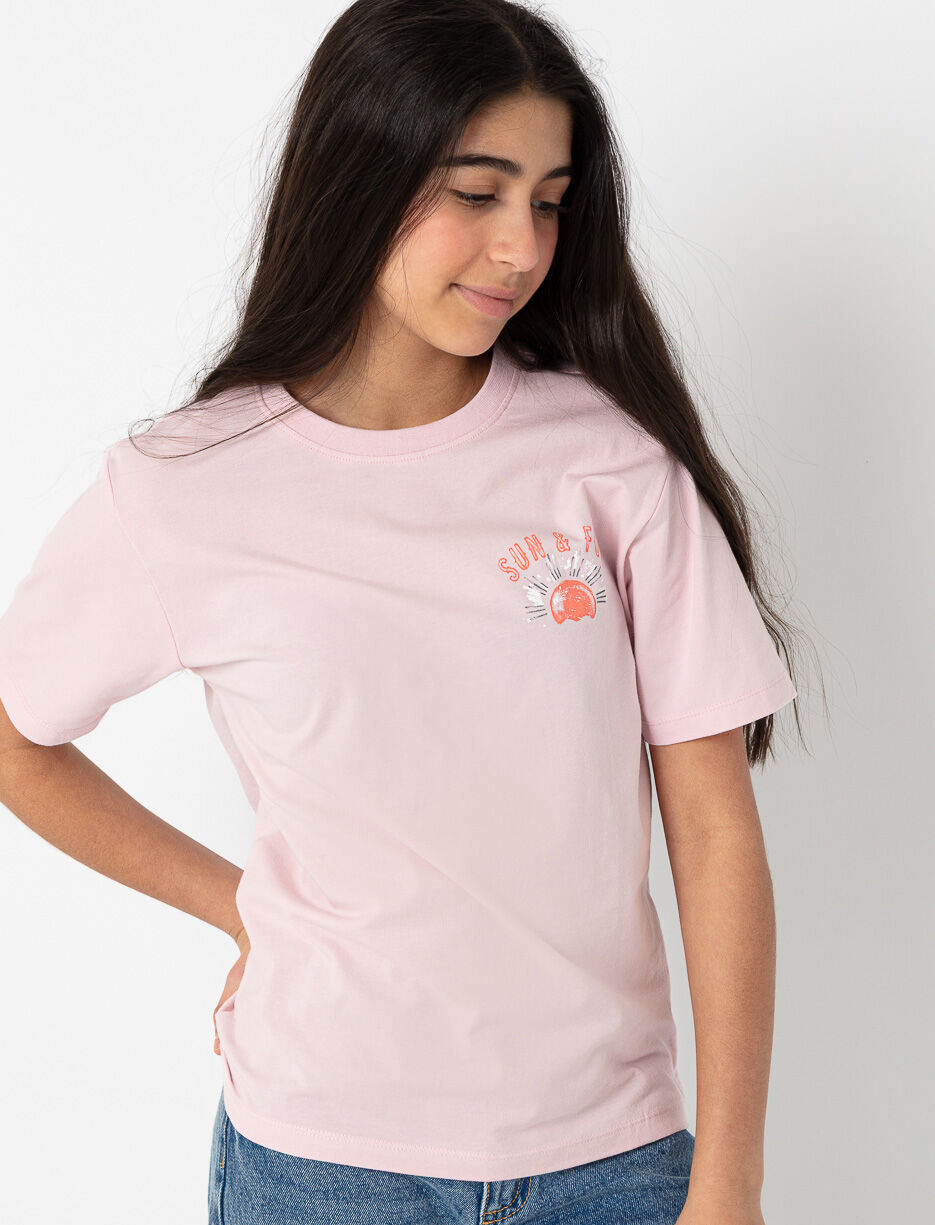 T-shirt imprimé à manches courtes