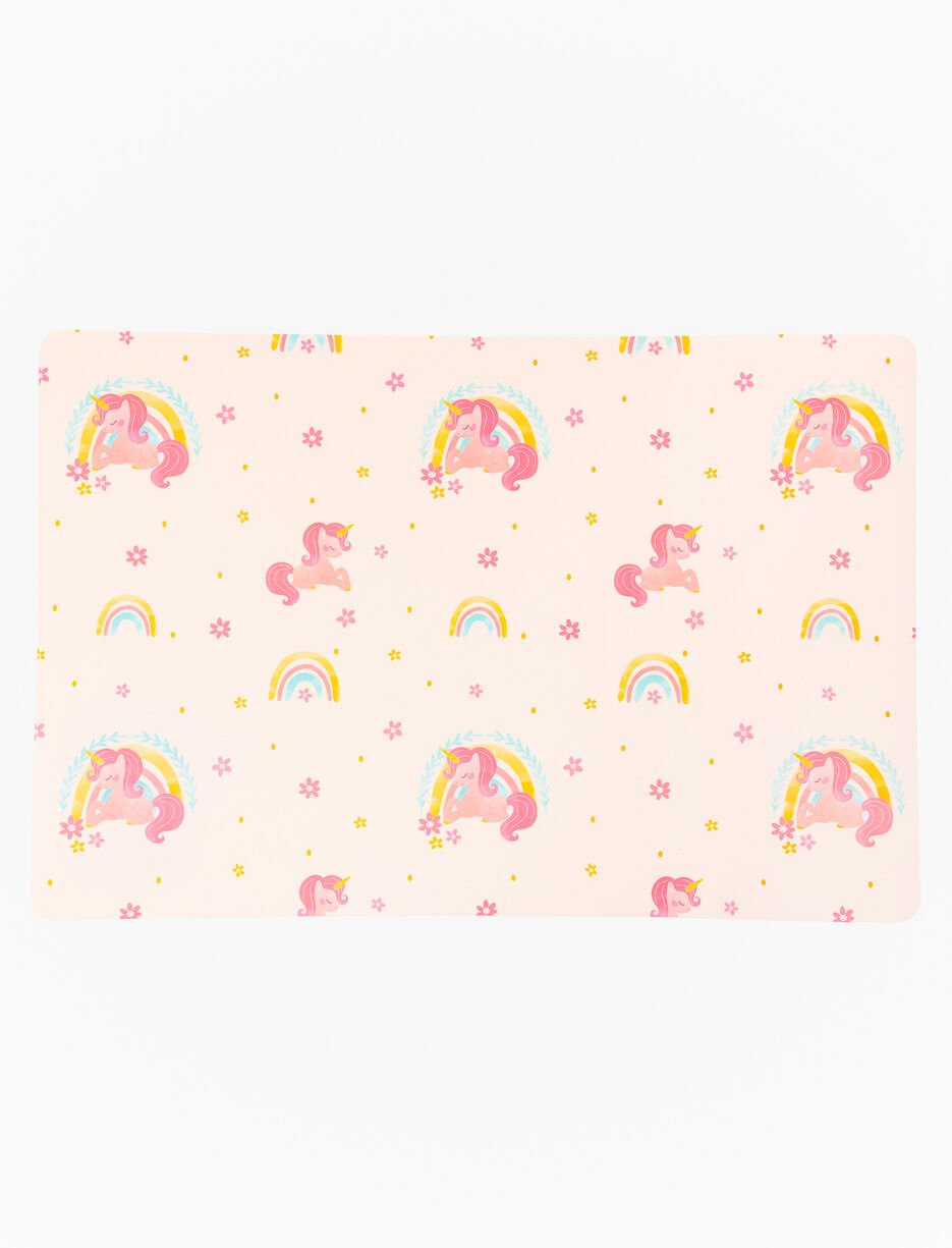 Napperon à motif licornes