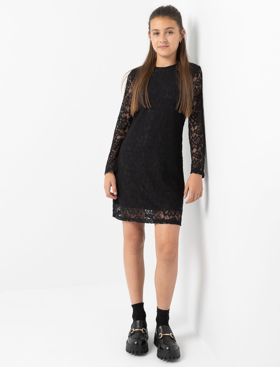 Robe ajustée en dentelle