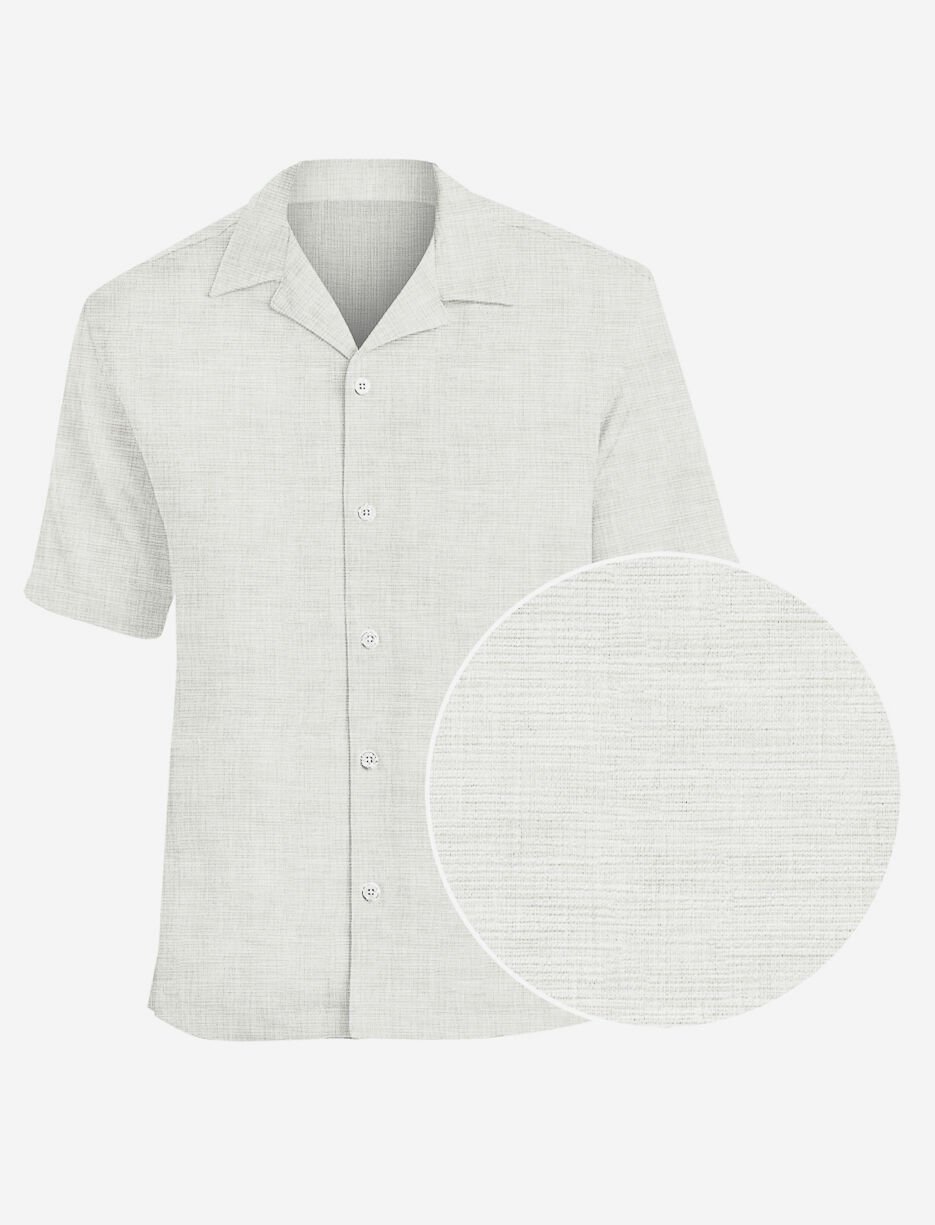 Textured Short-sleeve Shirt