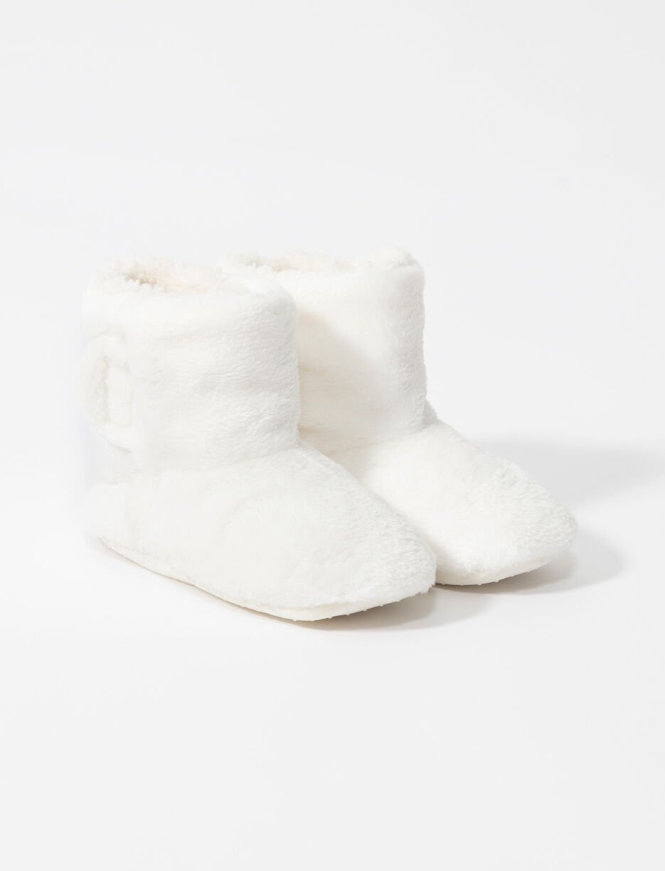 Pantoufles en peluche