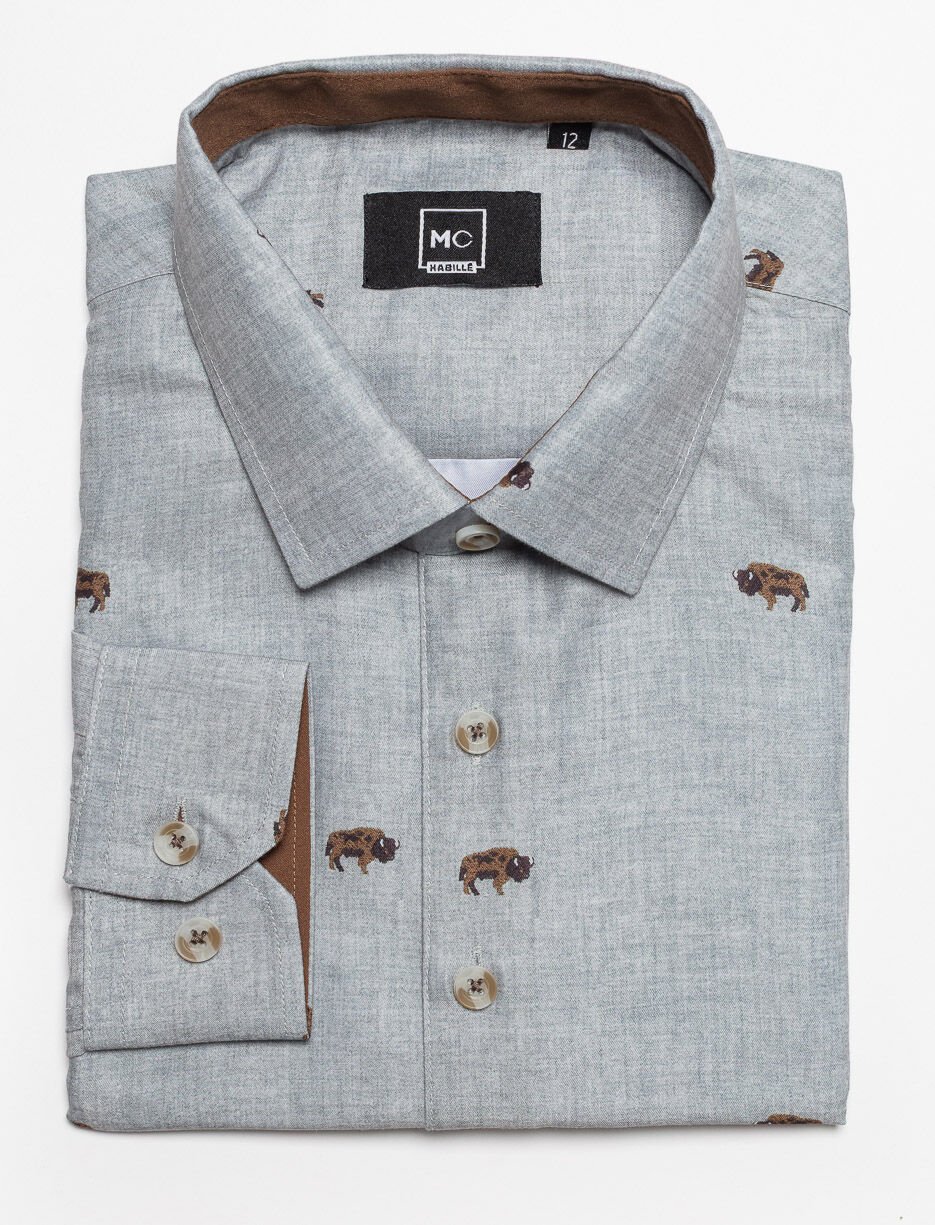 Chemise à motif - ado garçon