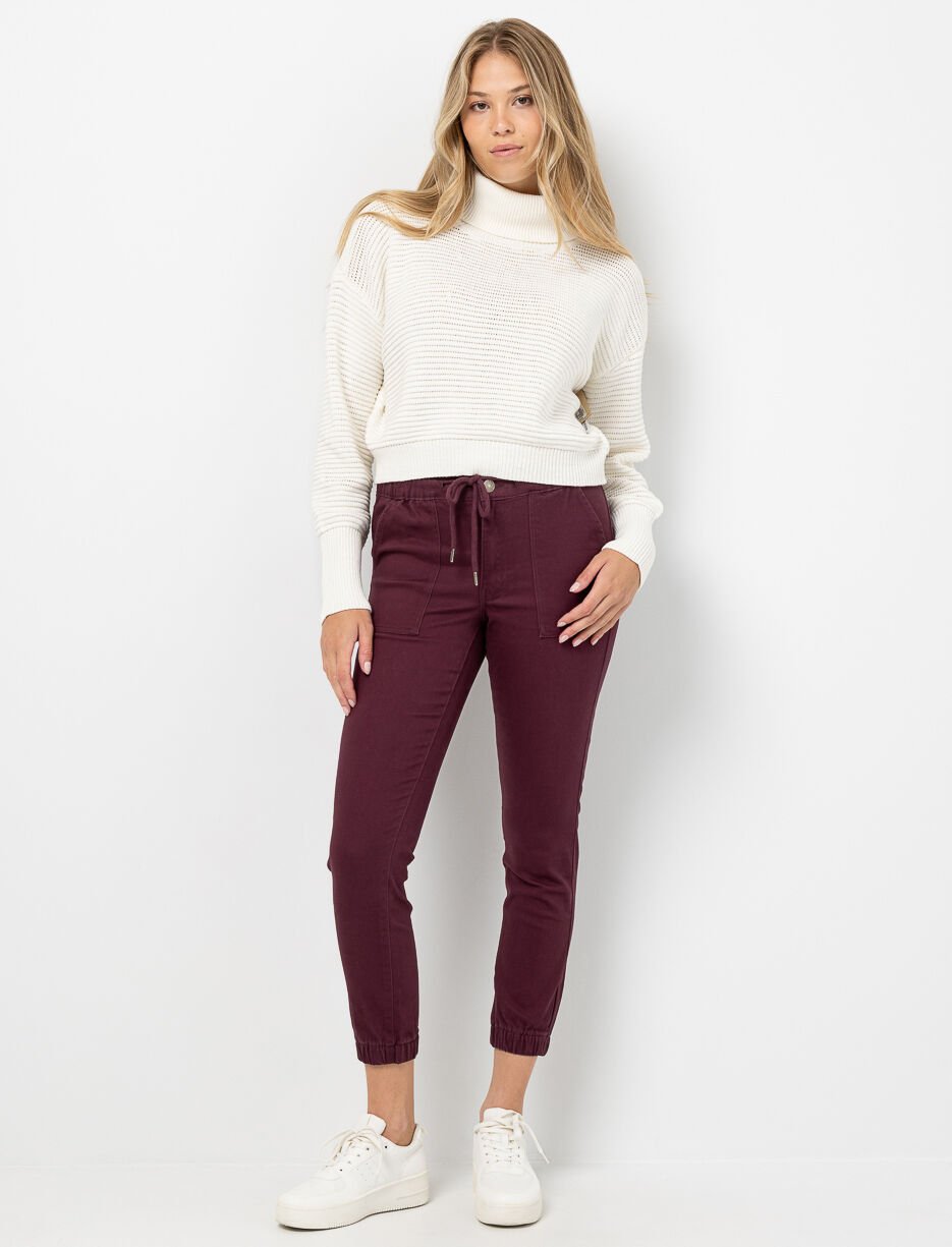 Jogger en denim extensible Jogger en denim extensible