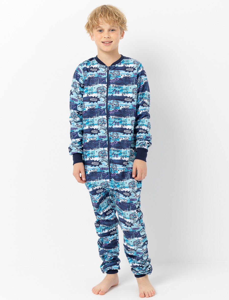 Pyjama 1 pièce imprimé