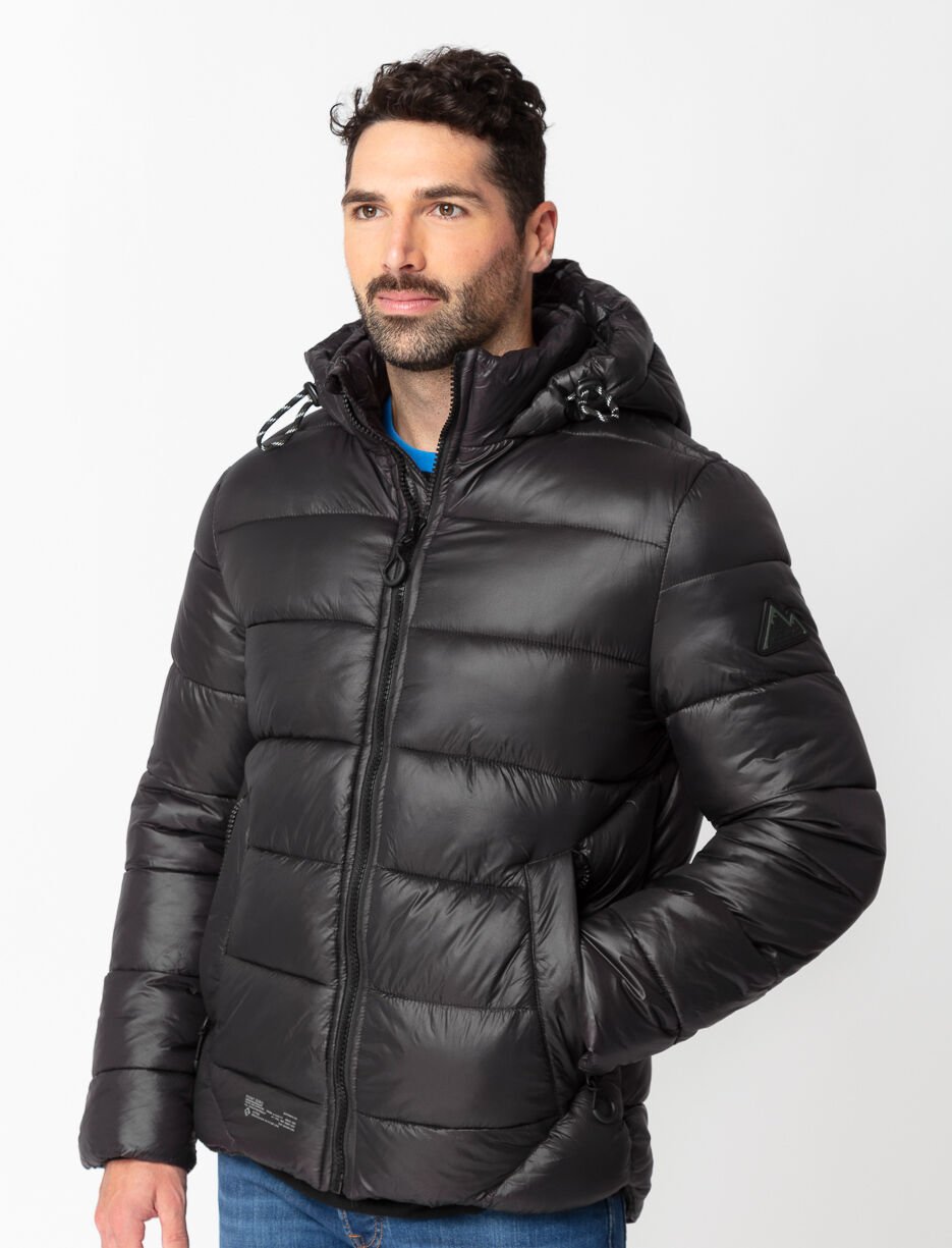 Manteau matelassé uni