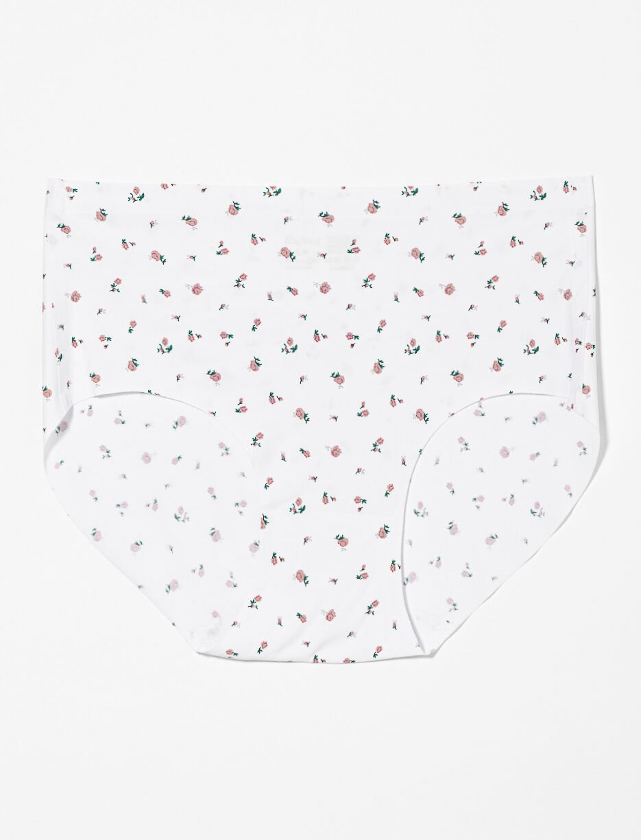 Culotte r&eacute;guli&egrave;re fleurie