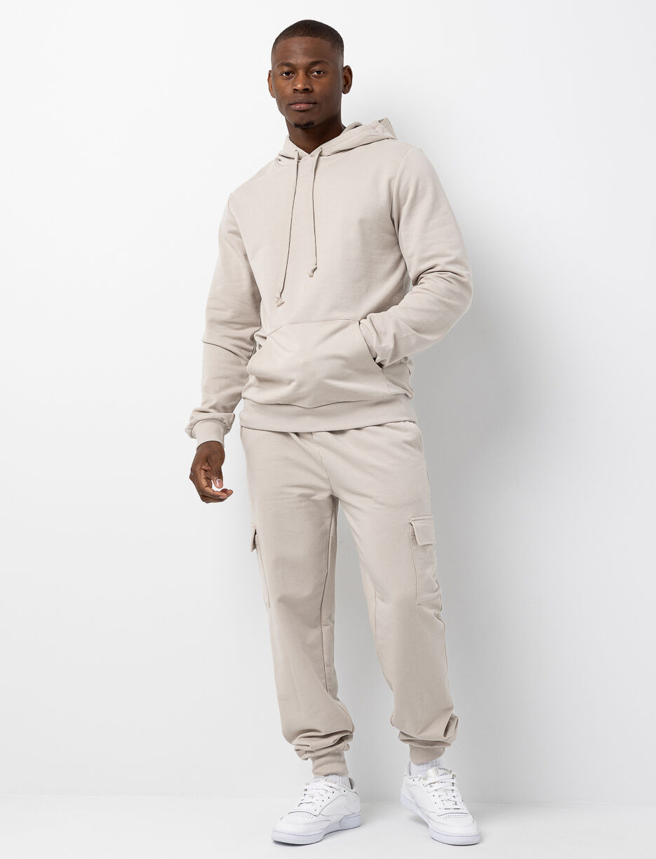 Jogger ouaté à poches cargo