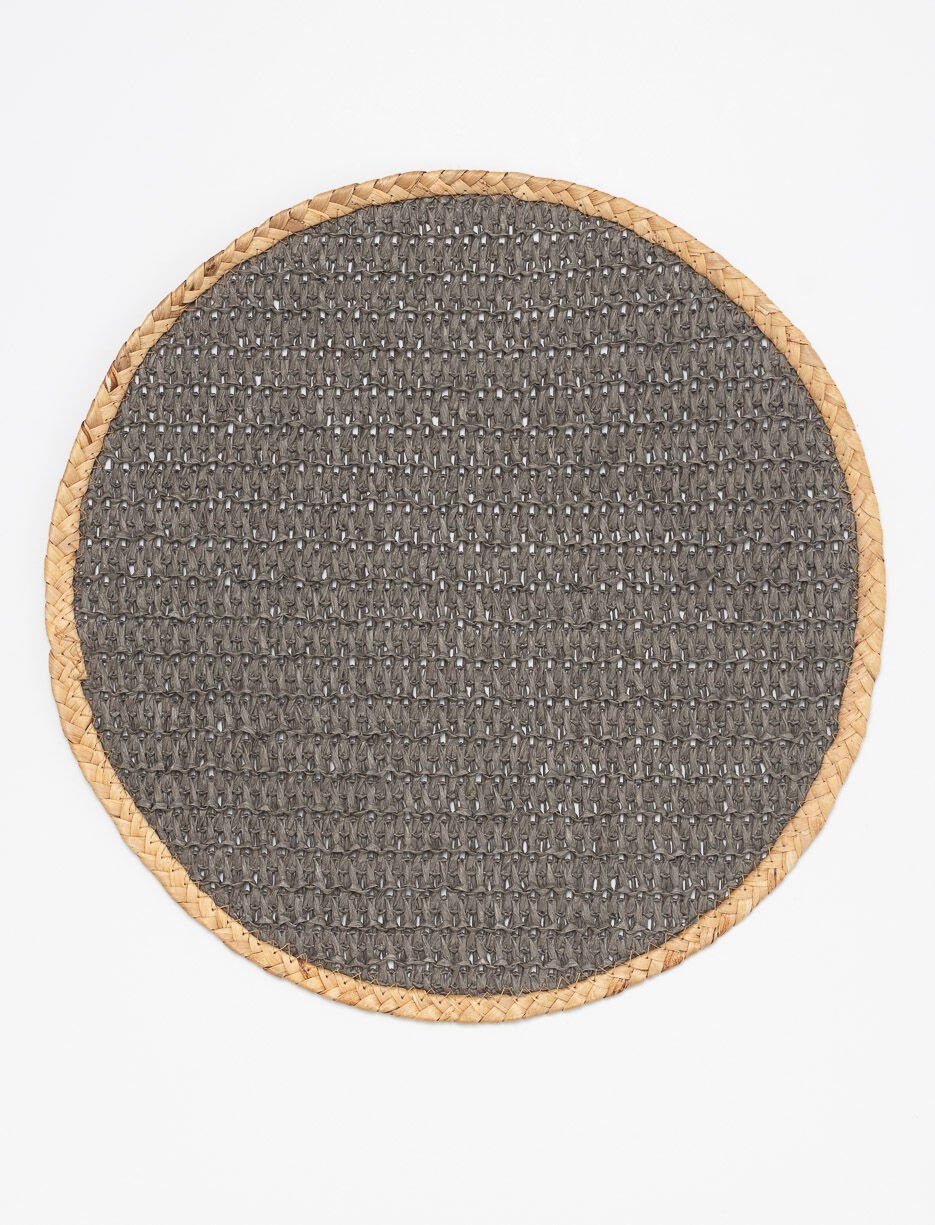 Round Water Hyacinth Placemat