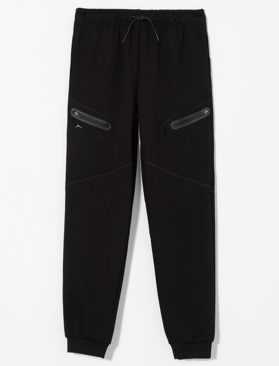 Pantalon de sport à poches zippées