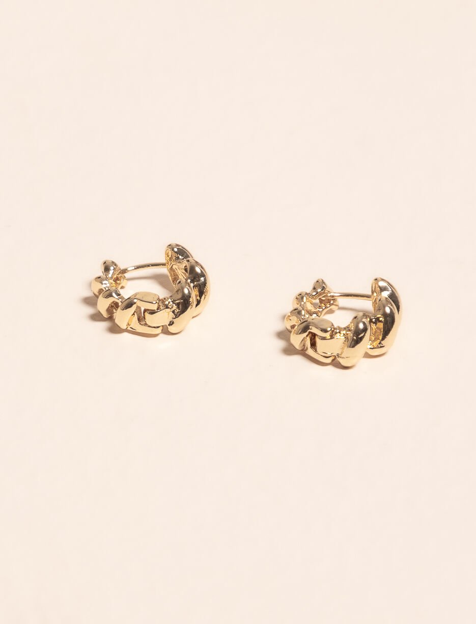 Twisted Hoop Earrings