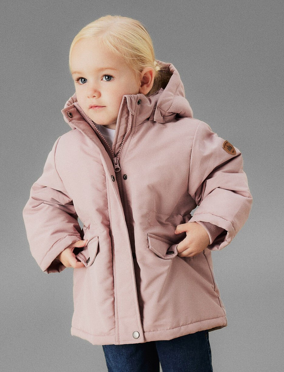 Parka d'hiver à capuchon - petite fille