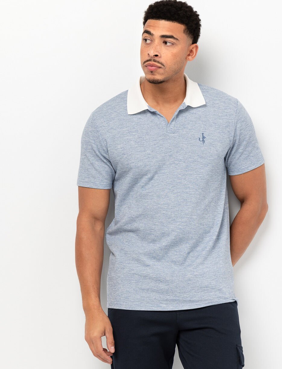 Polo essentiel à broderie