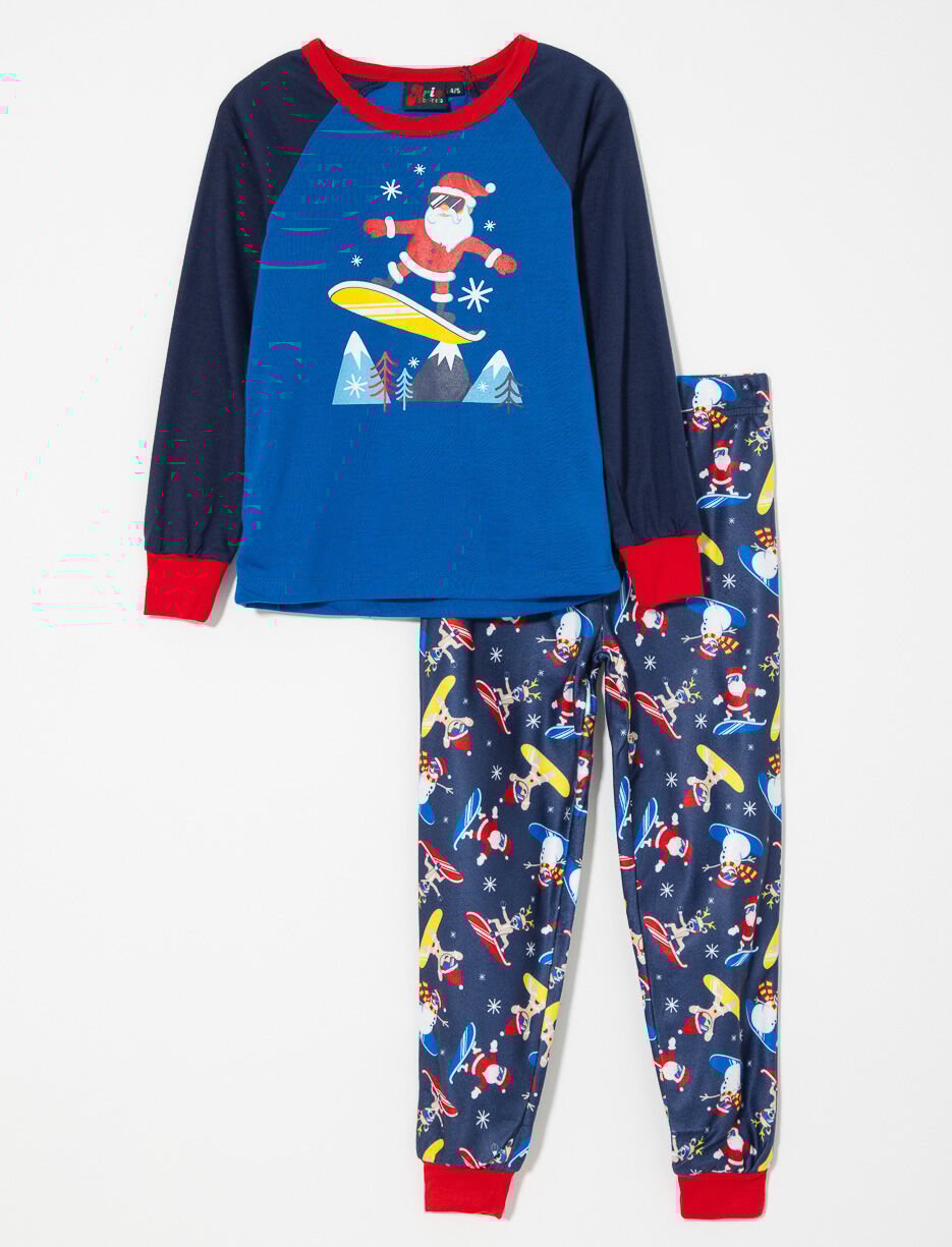 Pyjama 2 pièces imprimé Noël - petit garçon