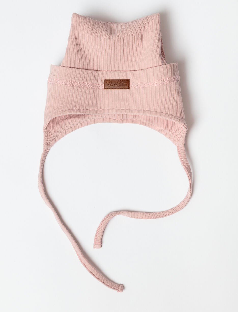 Tuque côtelée unie