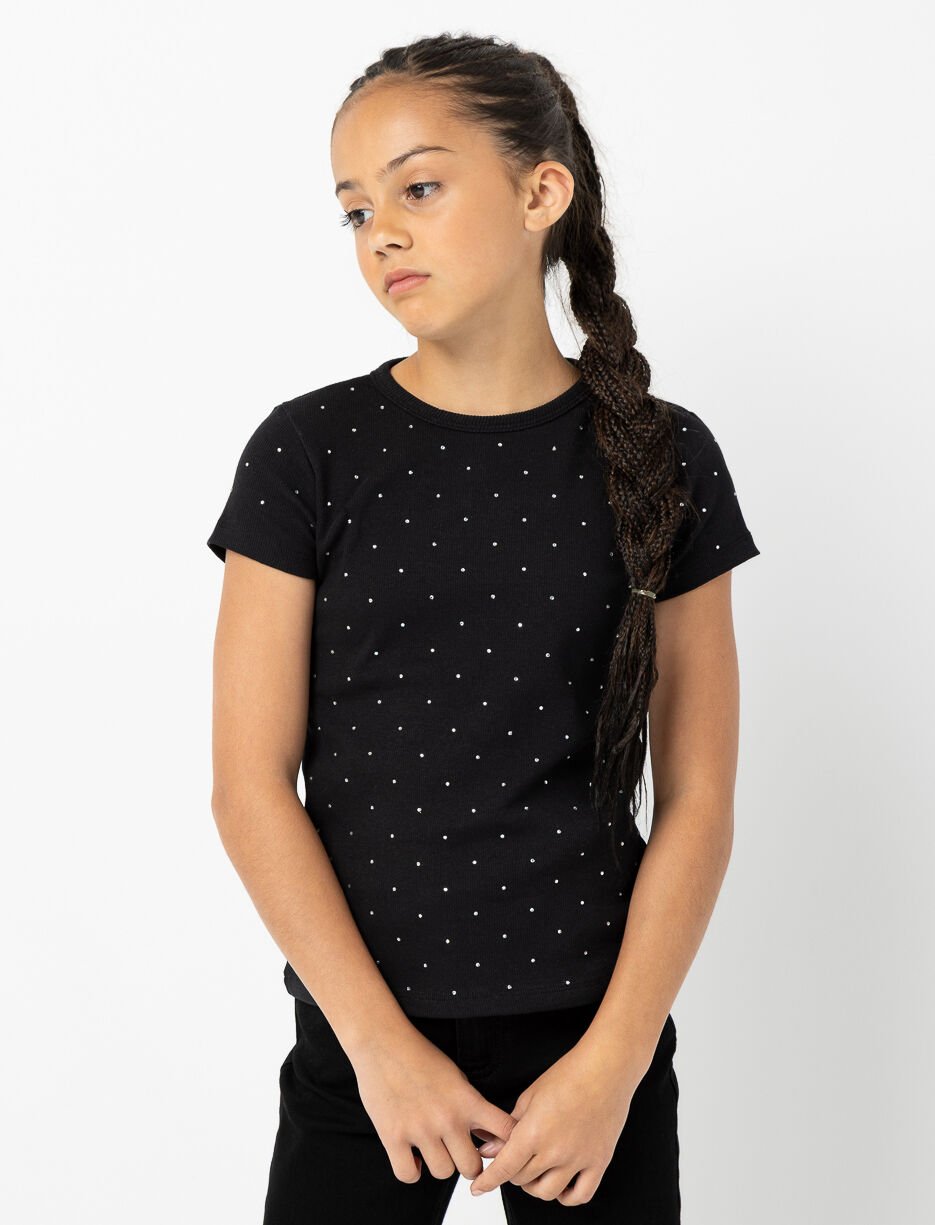 T-shirt à strass