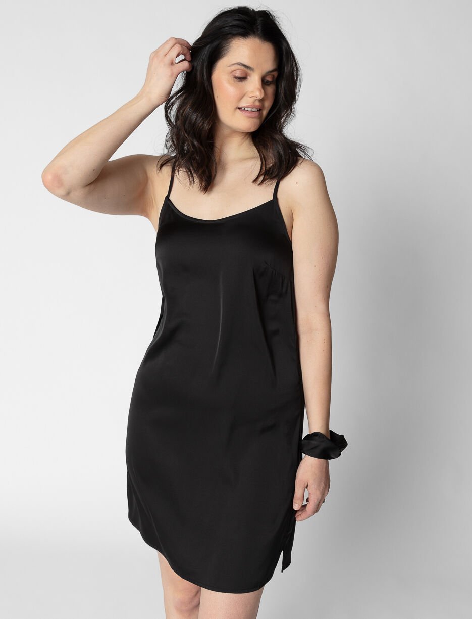 Satin Nightie with Scrunchie